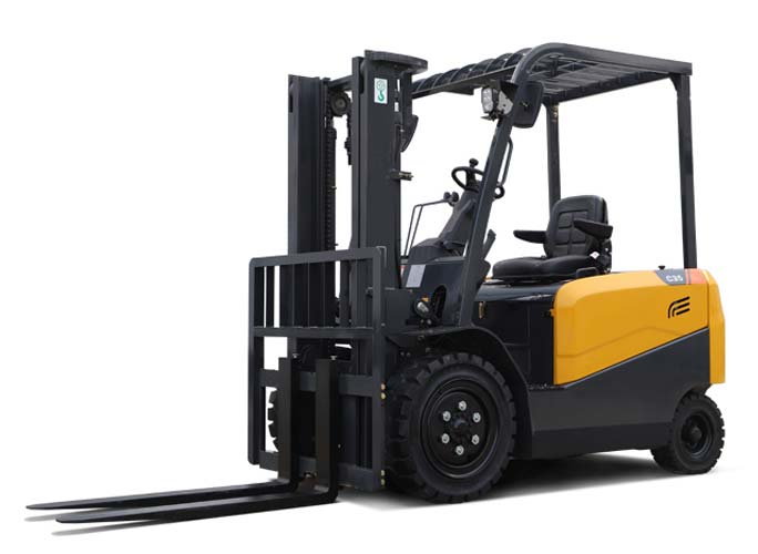 The CLGA20 electric forklift is suitable for warehouses and factories