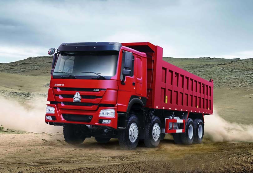 Guinea mining customers visited Time Departure Company Salalah and reached an order for HOWO dump trucks